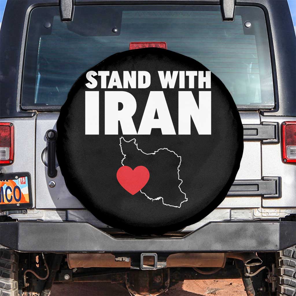 Free Iran Support Iranian MIGA Spare Tire Cover TS14 No hole Black Print Your Wear