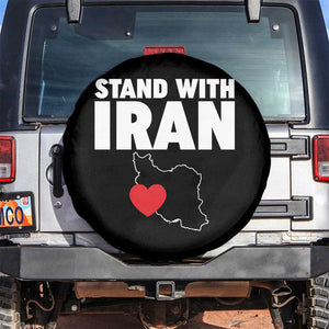 Free Iran Support Iranian MIGA Spare Tire Cover TS14 No hole Black Print Your Wear