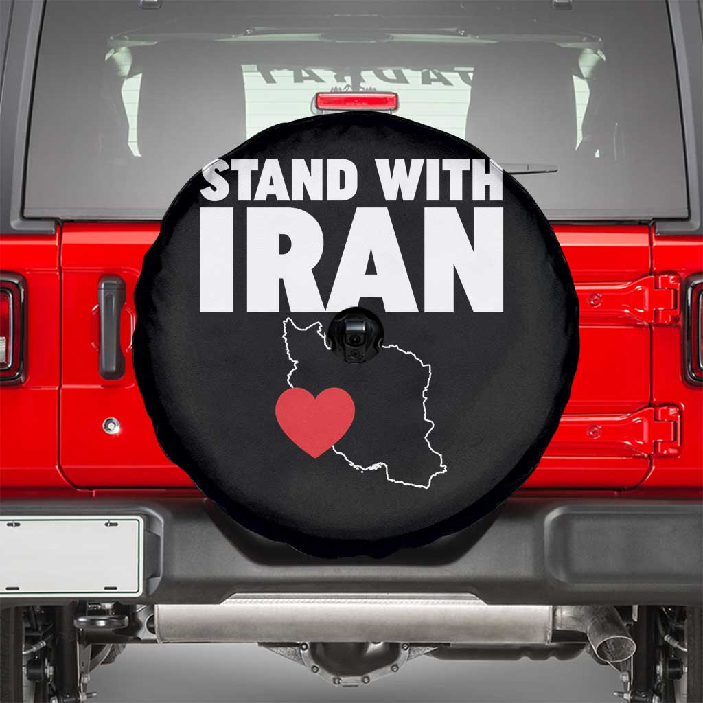 Free Iran Support Iranian MIGA Spare Tire Cover TS14 Black Print Your Wear