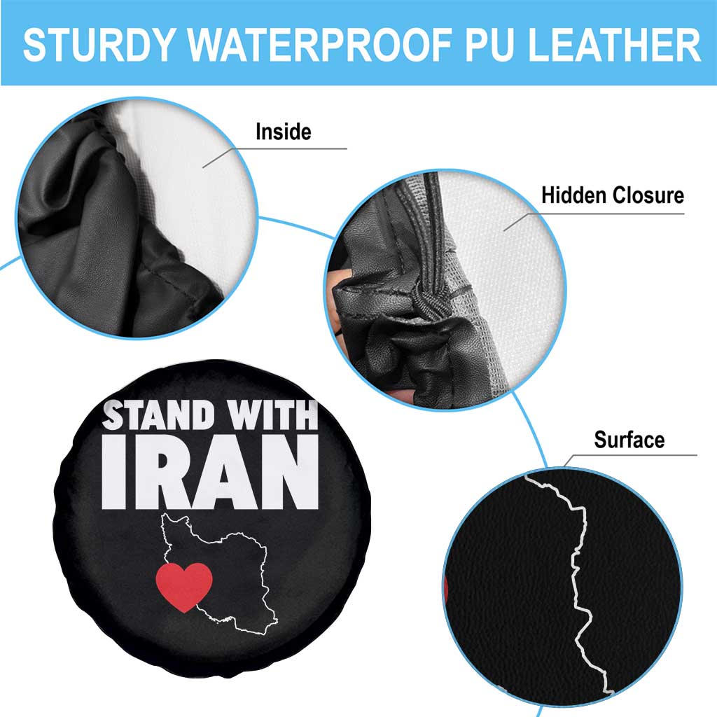 Free Iran Support Iranian MIGA Spare Tire Cover TS14 Print Your Wear