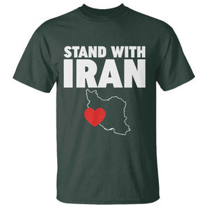 Free Iran Support Iranian MIGA T Shirt TS14 Dark Forest Green Print Your Wear