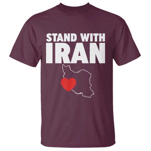 Free Iran Support Iranian MIGA T Shirt TS14 Maroon Print Your Wear