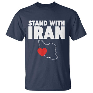 Free Iran Support Iranian MIGA T Shirt TS14 Navy Print Your Wear