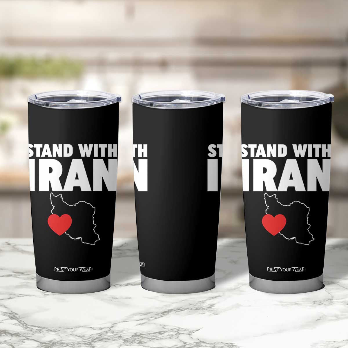 Free Iran Support Iranian MIGA Tumbler Cup TS14 Print Your Wear