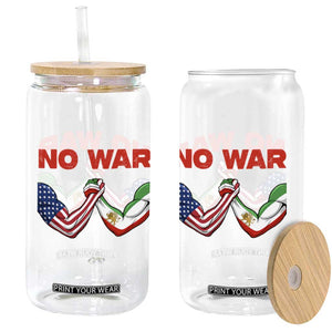 Free Iran Glass Can No War Support Iranian Freedom TS14 Print Your Wear