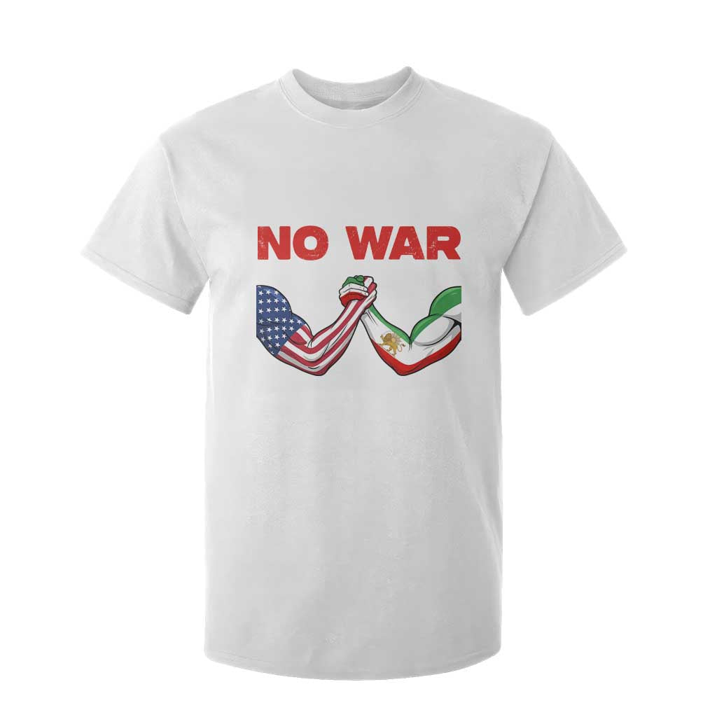 Free Iran T Shirt For Kid No War Support Iranian Freedom TS14 White Print Your Wear
