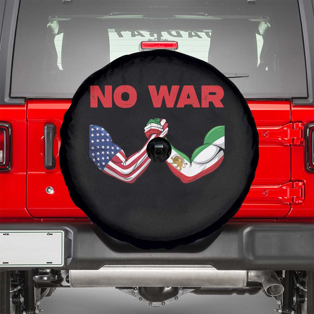 Free Iran Spare Tire Cover No War Support Iranian Freedom TS14 Black Print Your Wear