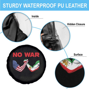 Free Iran Spare Tire Cover No War Support Iranian Freedom TS14 Print Your Wear