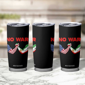 Free Iran Tumbler Cup No War Support Iranian Freedom TS14 Print Your Wear