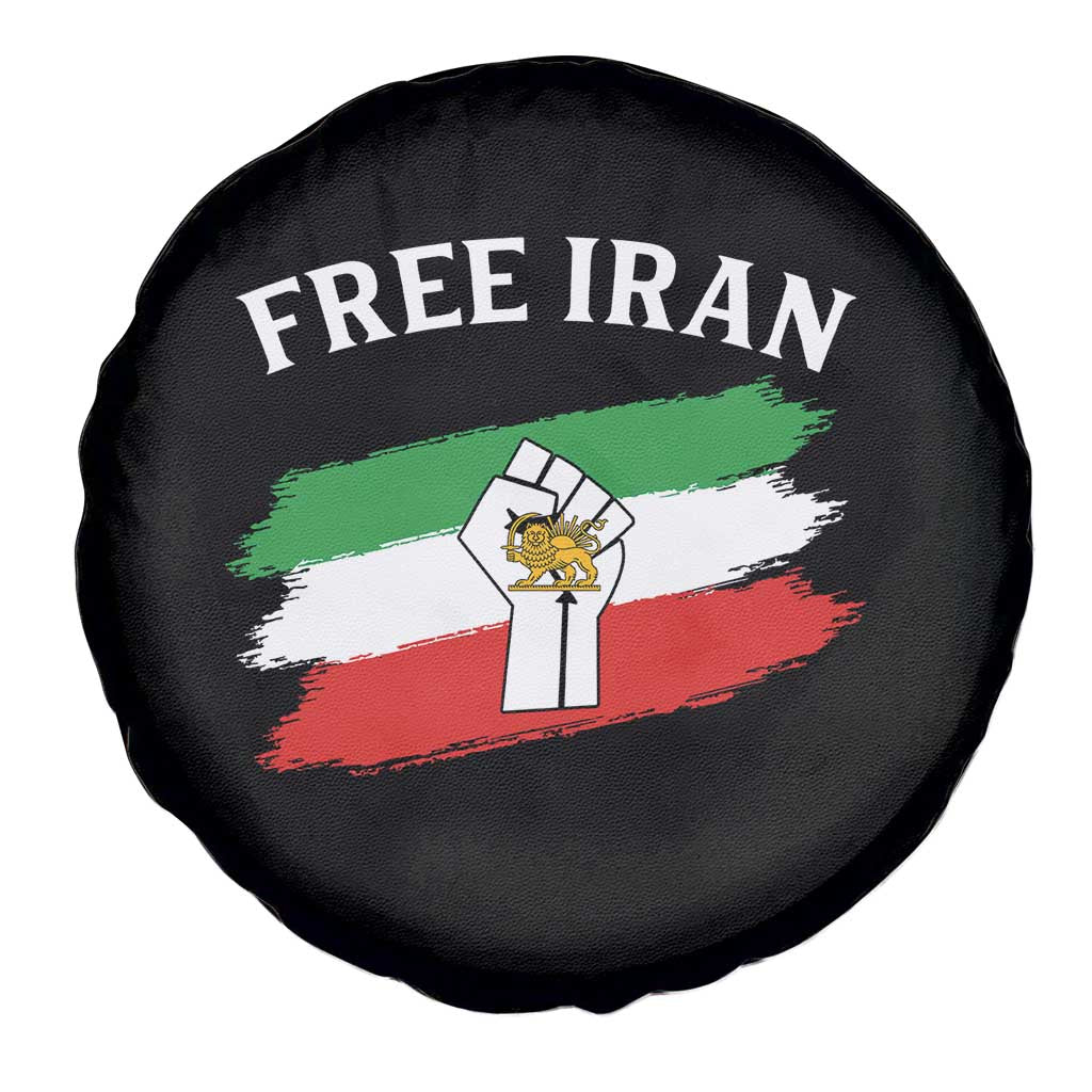 Free Iran Spare Tire Cover Support Iranian Freedom No War TS14 Print Your Wear