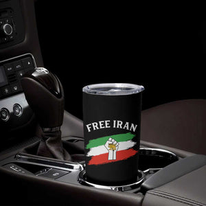 Free Iran Tumbler Cup Support Iranian Freedom No War TS14 Print Your Wear