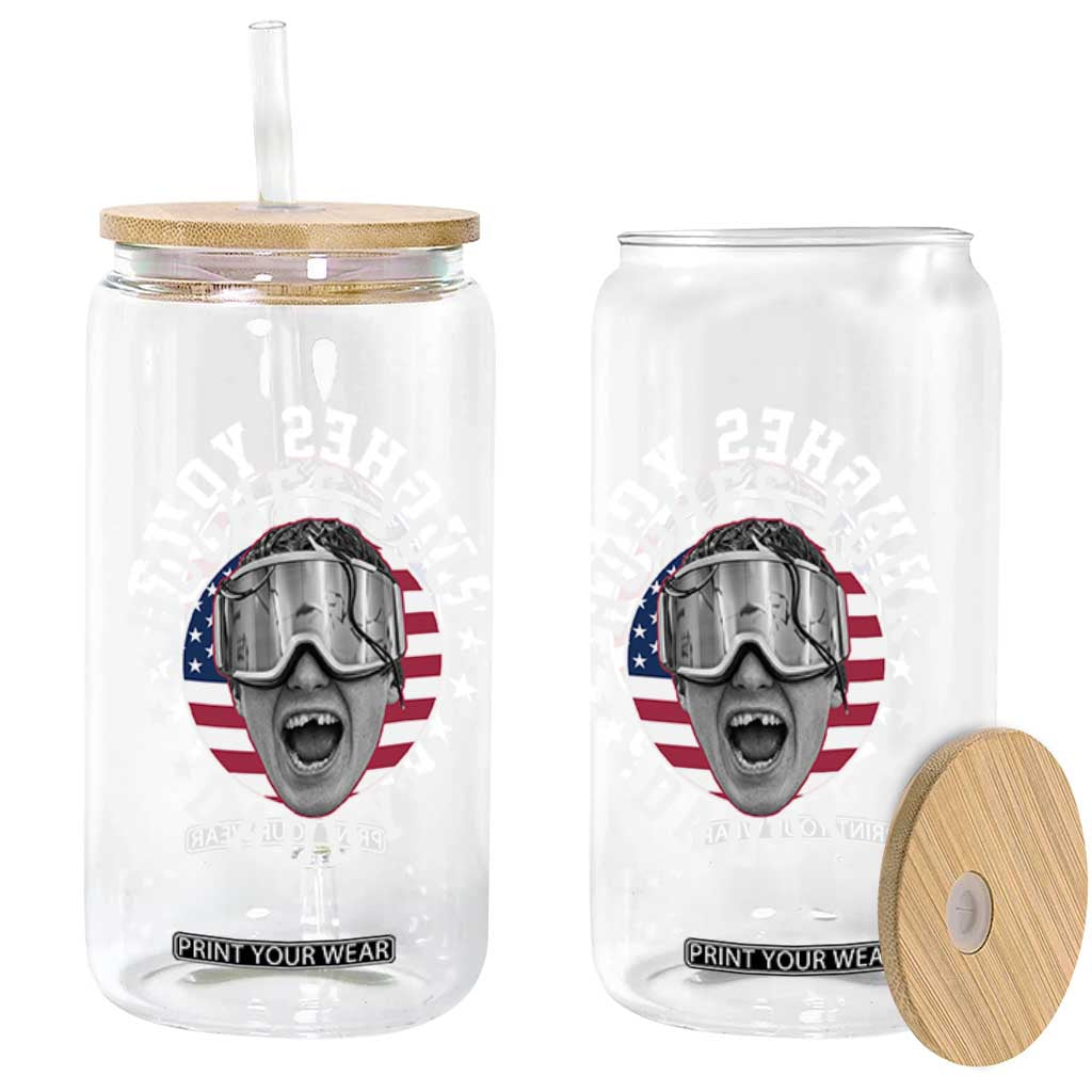 Funny Hughes Your Daddy Ice Hockey Fan Glass Can Golden Goal Champions Celebration TS14 Print Your Wear