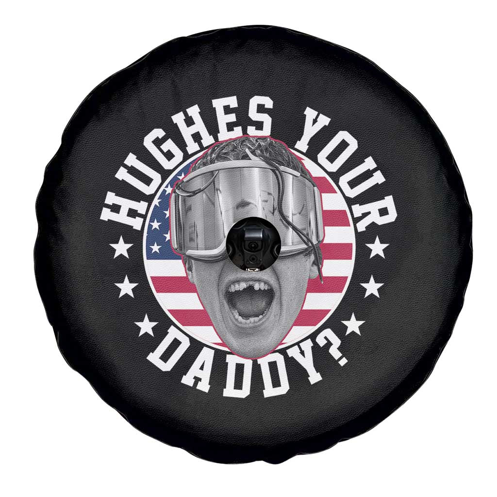 Funny Hughes Your Daddy Ice Hockey Fan Spare Tire Cover Golden Goal Champions Celebration TS14 Print Your Wear