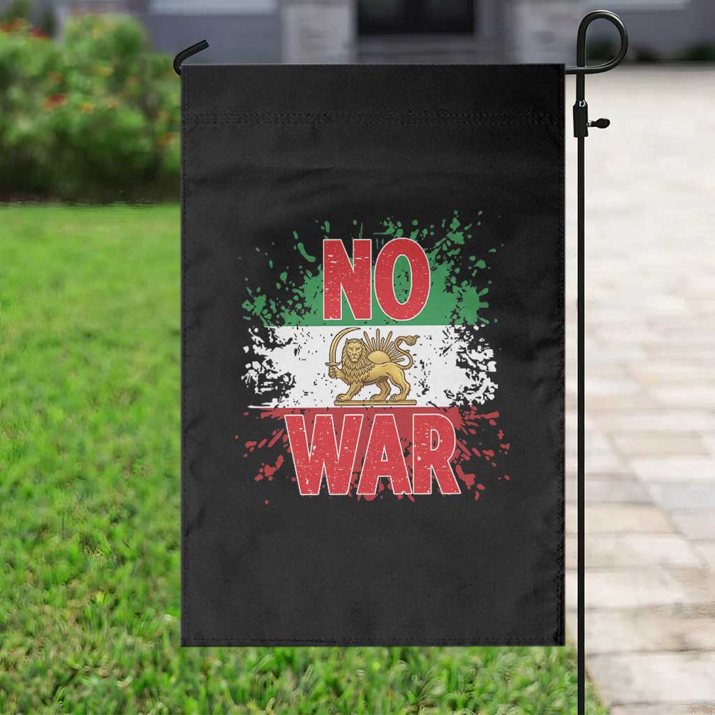 Free Iran Flag Garden Flag No War Support Iranian Freedom TS14 Print Your Wear