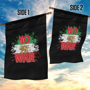 Free Iran Flag Garden Flag No War Support Iranian Freedom TS14 Print Your Wear