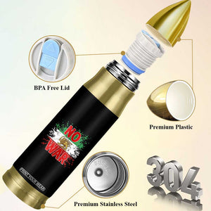 Free Iran Flag Bullet Tumbler No War Support Iranian Freedom TS14 Print Your Wear