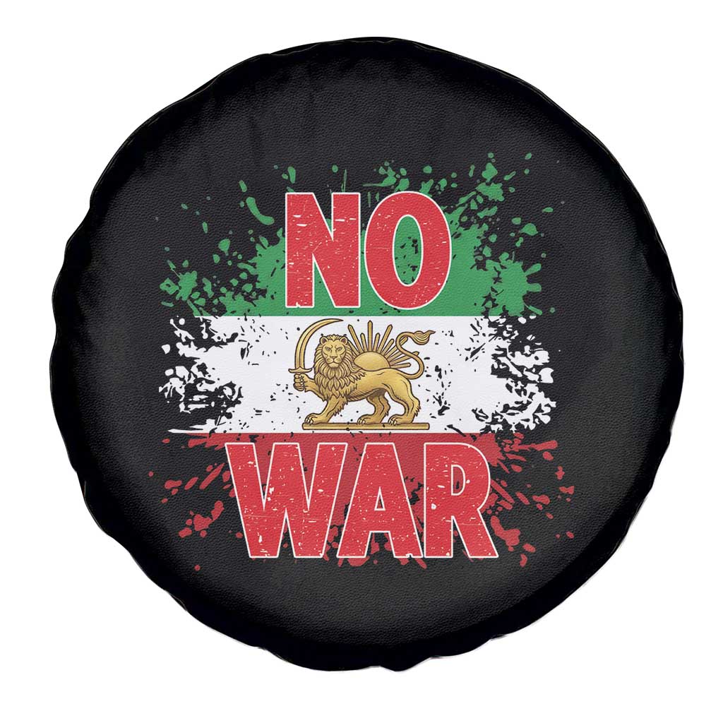 Free Iran Flag Spare Tire Cover No War Support Iranian Freedom TS14 Print Your Wear