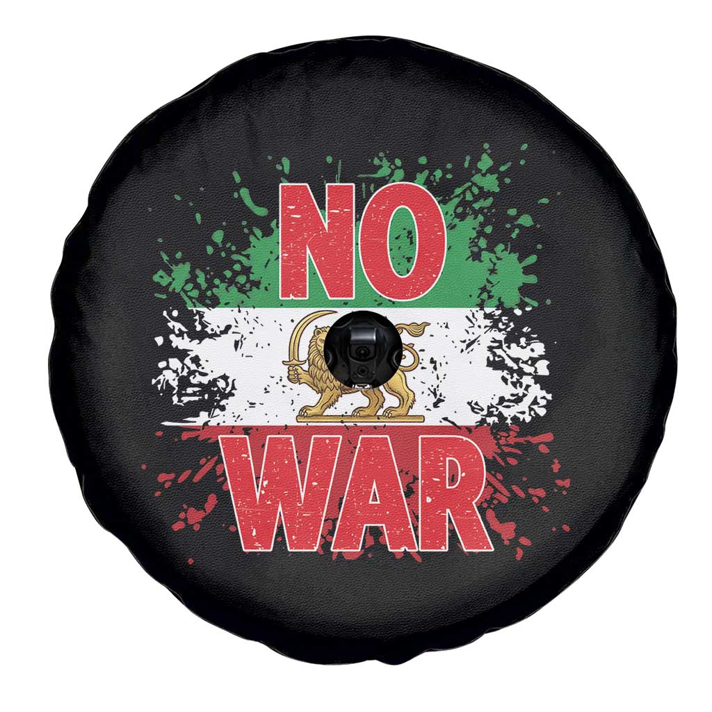 Free Iran Flag Spare Tire Cover No War Support Iranian Freedom TS14 Print Your Wear