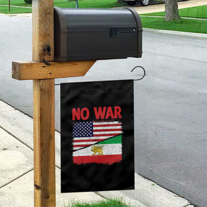 Free Iran Garden Flag No War Peace American Iran Unity TS14 Print Your Wear