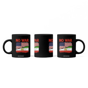 Free Iran Coffee Mug No War Peace American Iran Unity TS14 Print Your Wear