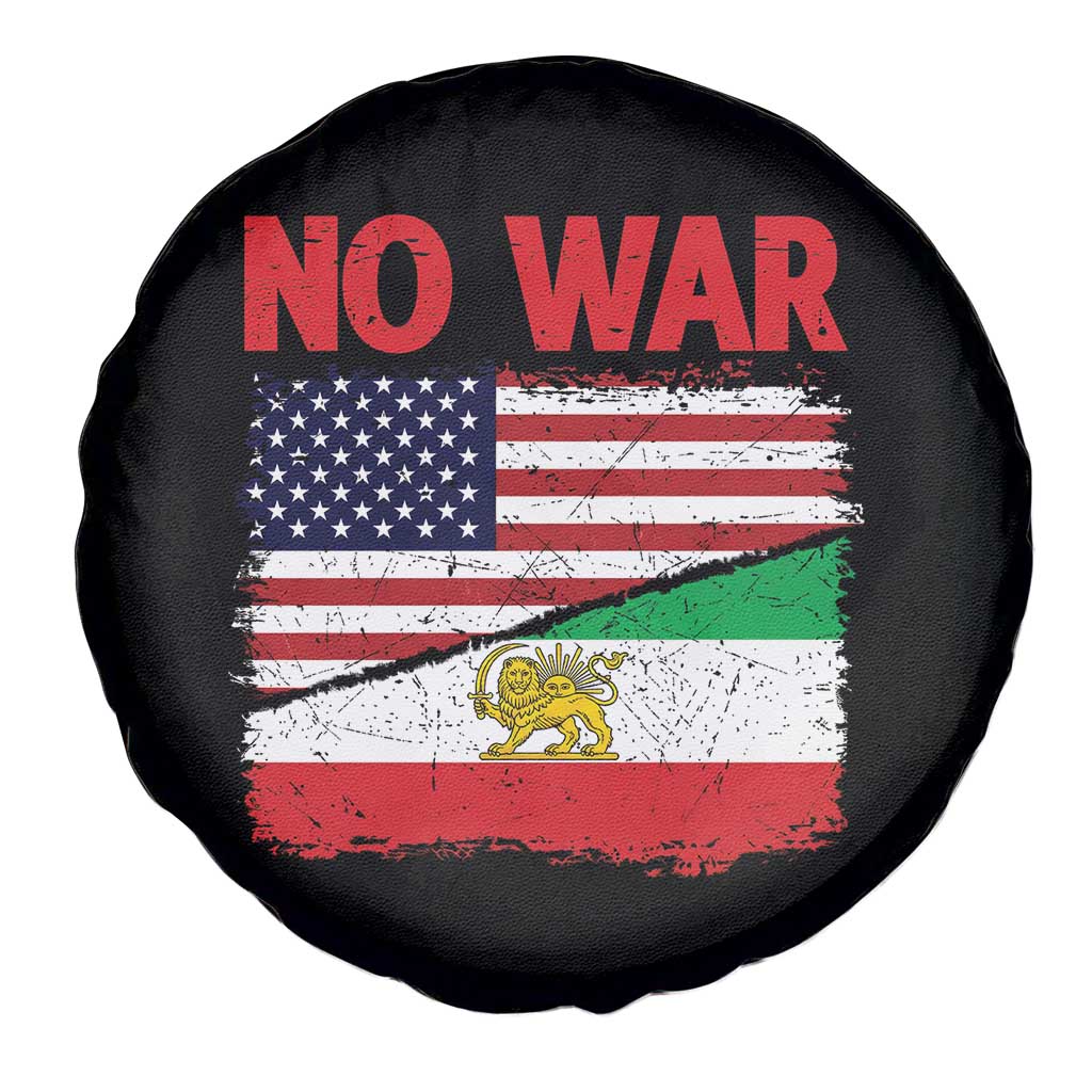 Free Iran Spare Tire Cover No War Peace American Iran Unity TS14 Print Your Wear