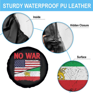 Free Iran Spare Tire Cover No War Peace American Iran Unity TS14 Print Your Wear
