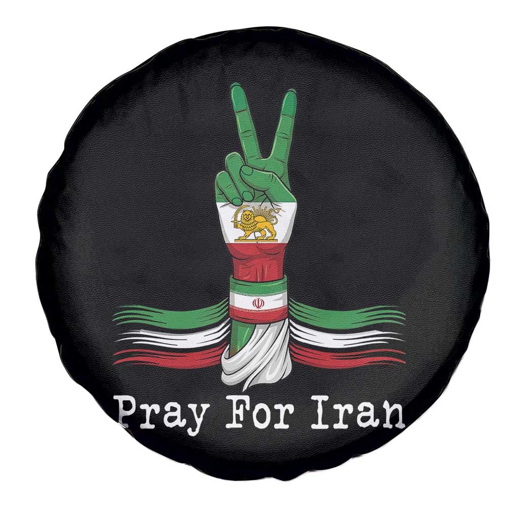 Free Iran Support Spare Tire Cover Pray For Iran TS14 Print Your Wear