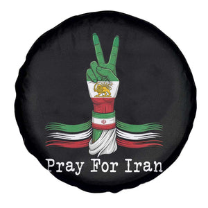 Free Iran Support Spare Tire Cover Pray For Iran TS14 Print Your Wear