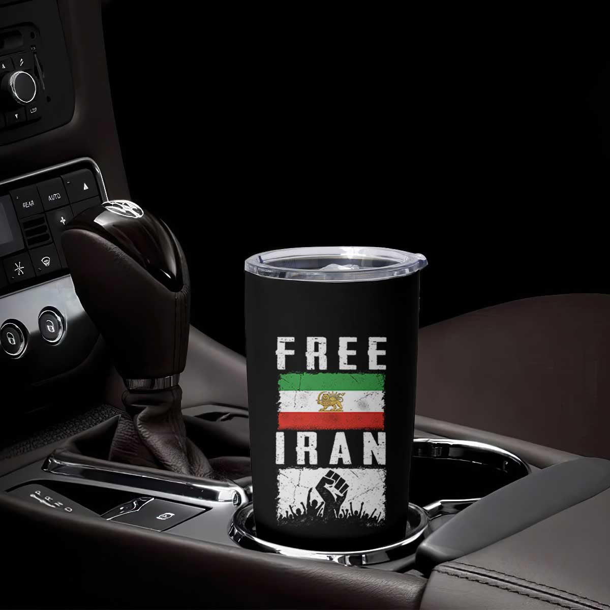 Free Iran Tumbler Cup Support Iranian Freedom TS14 Print Your Wear