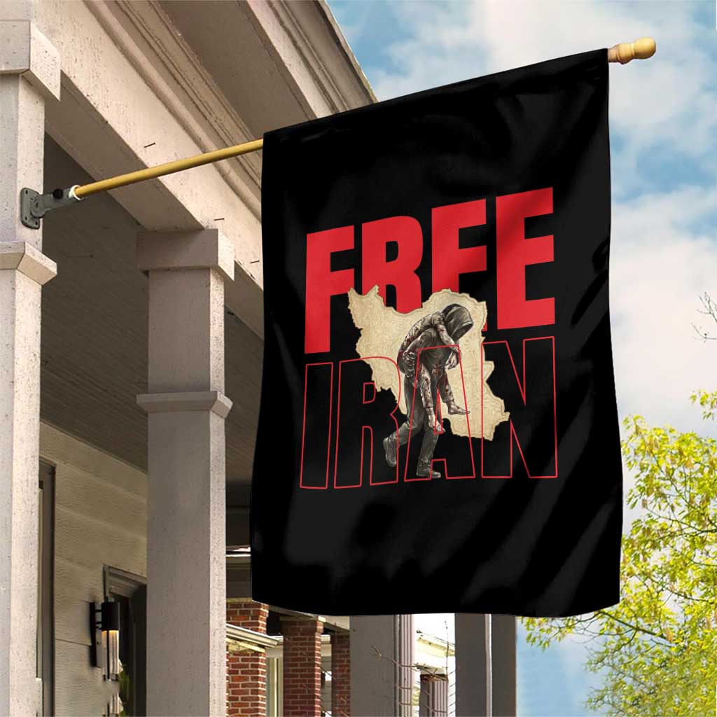 Free Iran Garden Flag Iranian Freedom Memorial Hamid Mahdavi Tribute TS14 Print Your Wear