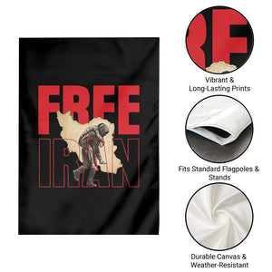 Free Iran Garden Flag Iranian Freedom Memorial Hamid Mahdavi Tribute TS14 Print Your Wear