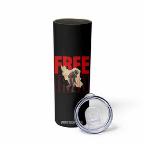 Free Iran Skinny Tumbler Iranian Freedom Memorial Hamid Mahdavi Tribute TS14 Print Your Wear