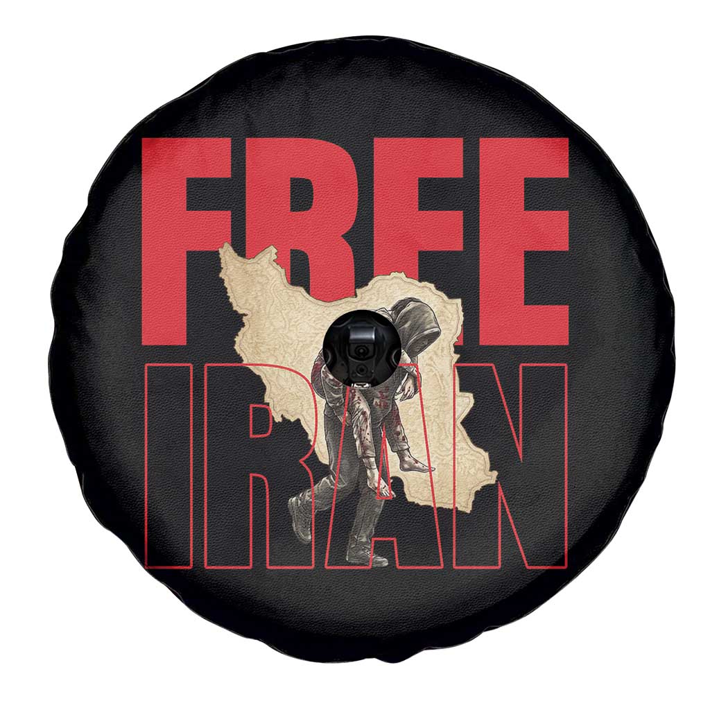 Free Iran Spare Tire Cover Iranian Freedom Memorial Hamid Mahdavi Tribute TS14 Print Your Wear