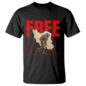 Free Iran T Shirt Iranian Freedom Memorial Hamid Mahdavi Tribute TS14 Black Print Your Wear