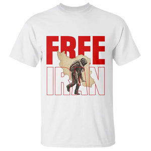 Free Iran T Shirt Iranian Freedom Memorial Hamid Mahdavi Tribute TS14 White Print Your Wear