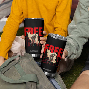 Free Iran Tumbler Cup Iranian Freedom Memorial Hamid Mahdavi Tribute TS14 Print Your Wear