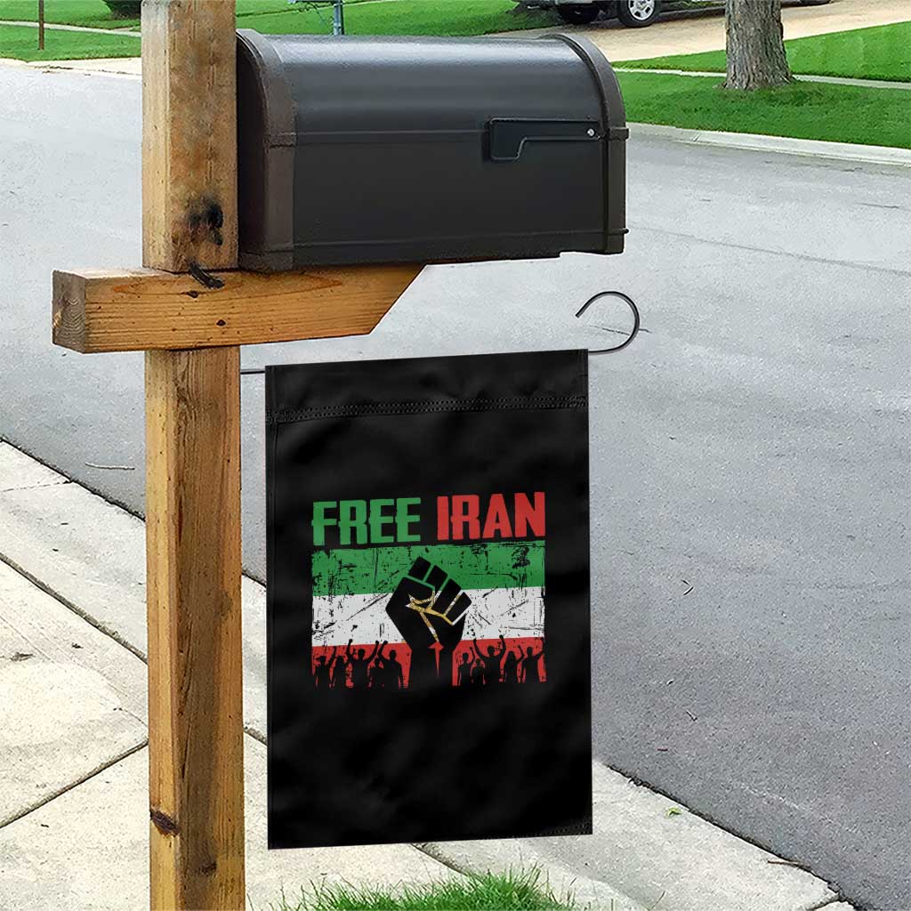 Free Iran Flag Garden Flag Support Iranian Freedom No War TS14 Print Your Wear