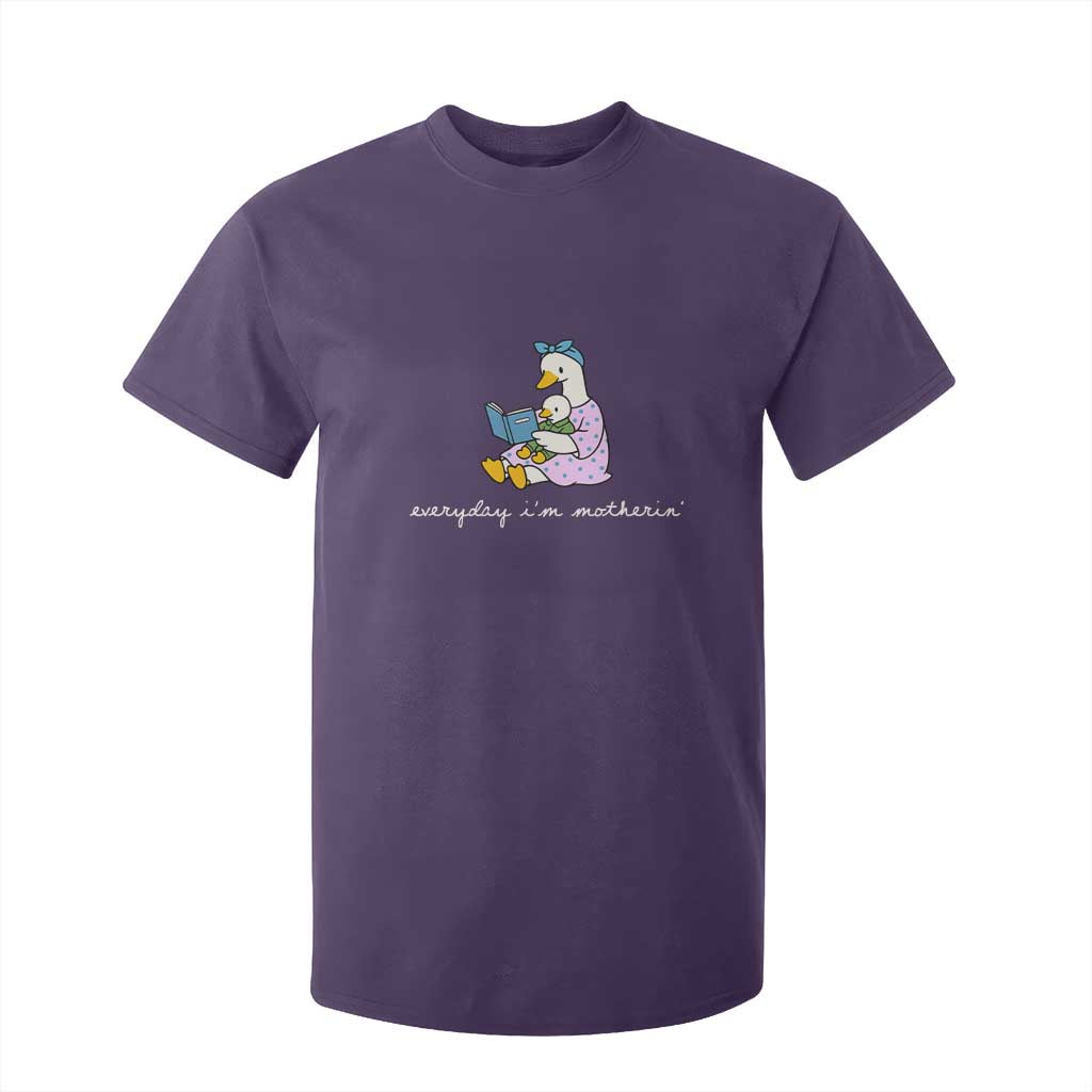 Everyday I'm Motherin T Shirt For Kid Funny Goose Mom Mother Day Gifts TS14 Purple Print Your Wear