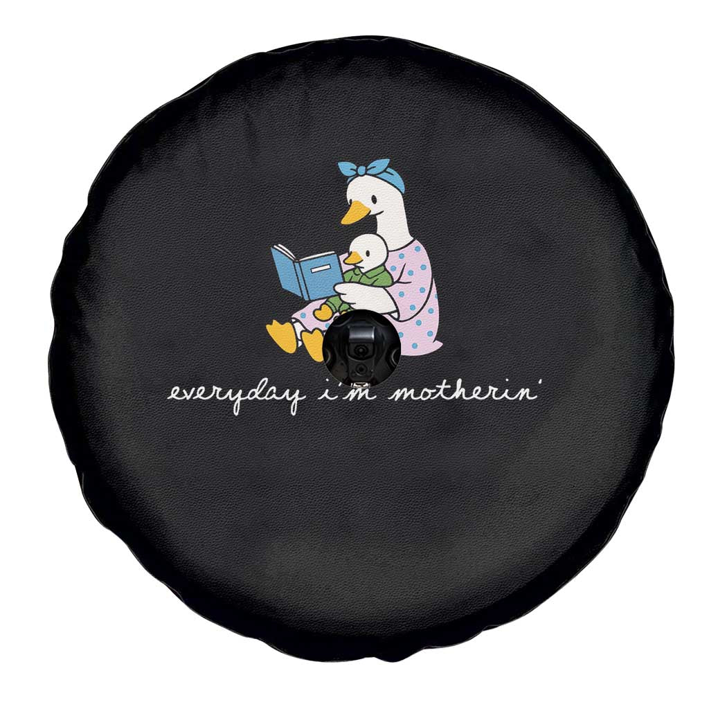 Everyday I'm Motherin Spare Tire Cover Funny Goose Mom Mother Day Gifts TS14 Print Your Wear