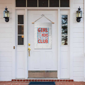 Girl Mom Club Garden Flag Pregnancy Announcement First Time Mother's Day TS14 Print Your Wear