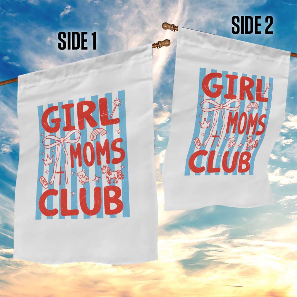 Girl Mom Club Garden Flag Pregnancy Announcement First Time Mother's Day TS14 Print Your Wear