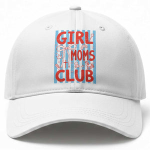 Girl Mom Club Baseball Cap Pregnancy Announcement First Time Mother's Day TS14 Print Your Wear