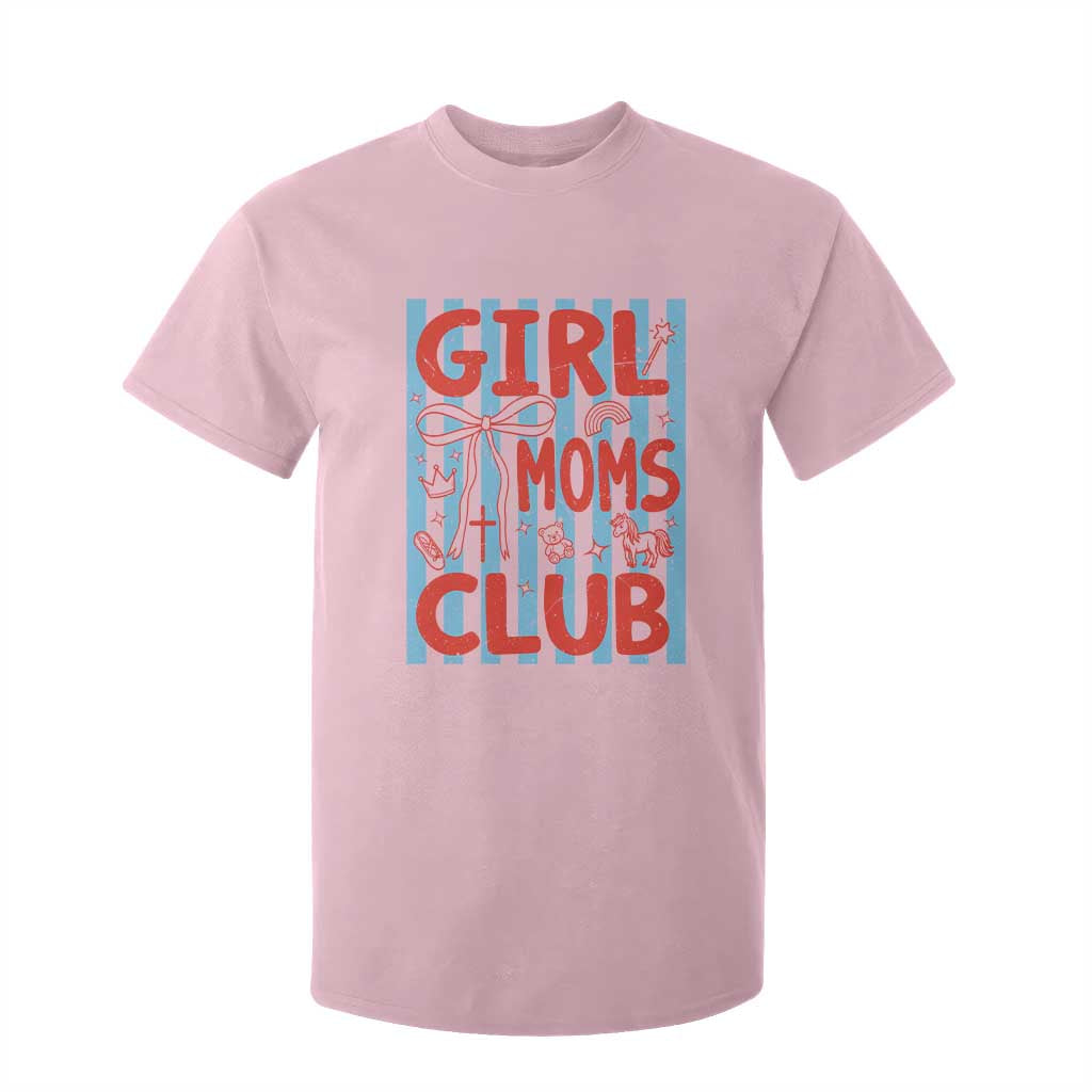 Girl Mom Club T Shirt For Kid Pregnancy Announcement First Time Mother's Day TS14 Light Pink Print Your Wear