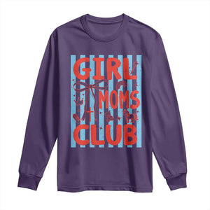 Girl Mom Club Long Sleeve Shirt Pregnancy Announcement First Time Mother's Day TS14 Purple Print Your Wear