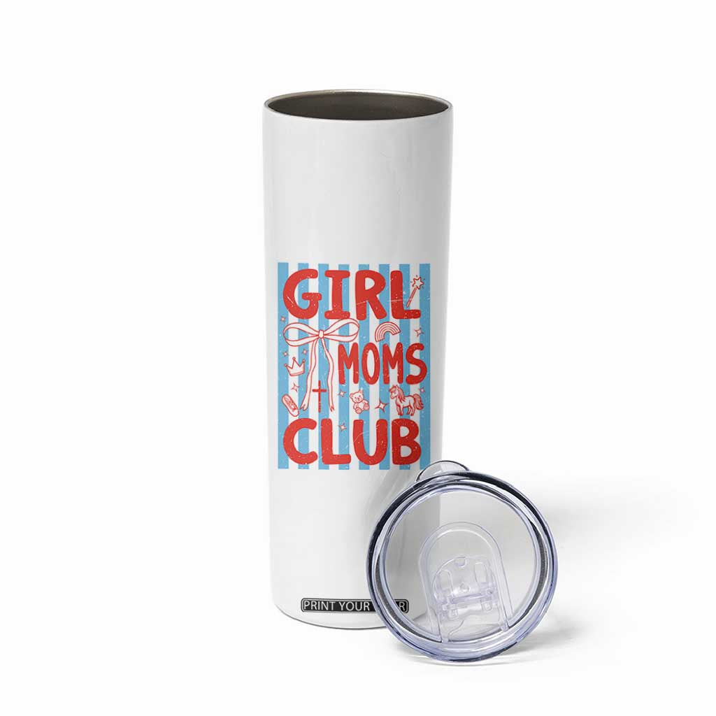 Girl Mom Club Skinny Tumbler Pregnancy Announcement First Time Mother's Day TS14 Print Your Wear