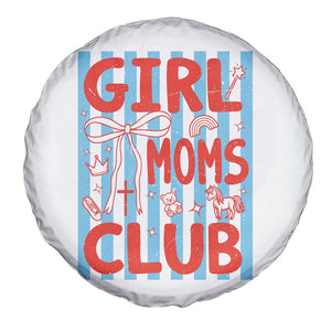 Girl Mom Club Spare Tire Cover Pregnancy Announcement First Time Mother's Day TS14 Print Your Wear