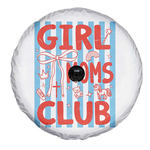 Girl Mom Club Spare Tire Cover Pregnancy Announcement First Time Mother's Day TS14 Print Your Wear