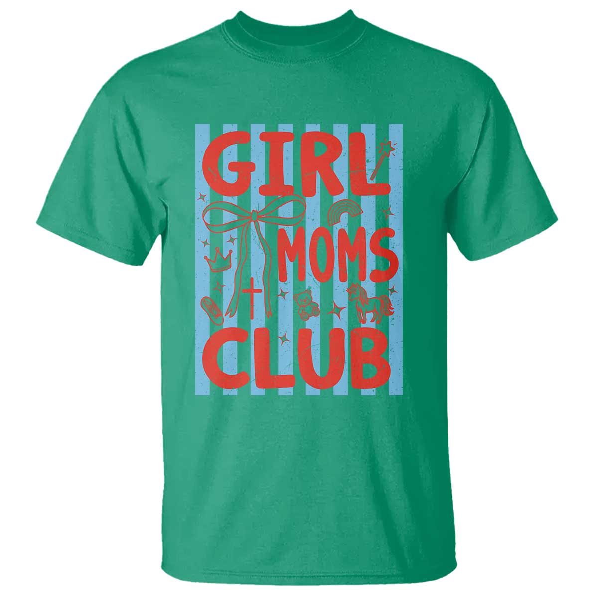 Girl Mom Club T Shirt Pregnancy Announcement First Time Mother's Day TS14 Irish Green Print Your Wear