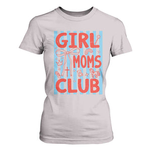 Girl Mom Club T Shirt For Women Pregnancy Announcement First Time Mother's Day TS14 Ice Gray Print Your Wear