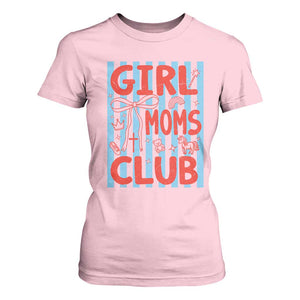 Girl Mom Club T Shirt For Women Pregnancy Announcement First Time Mother's Day TS14 Light Pink Print Your Wear